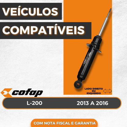 Amortecedor Dianteiro L200 Triton 2013 Com Sds Cofap