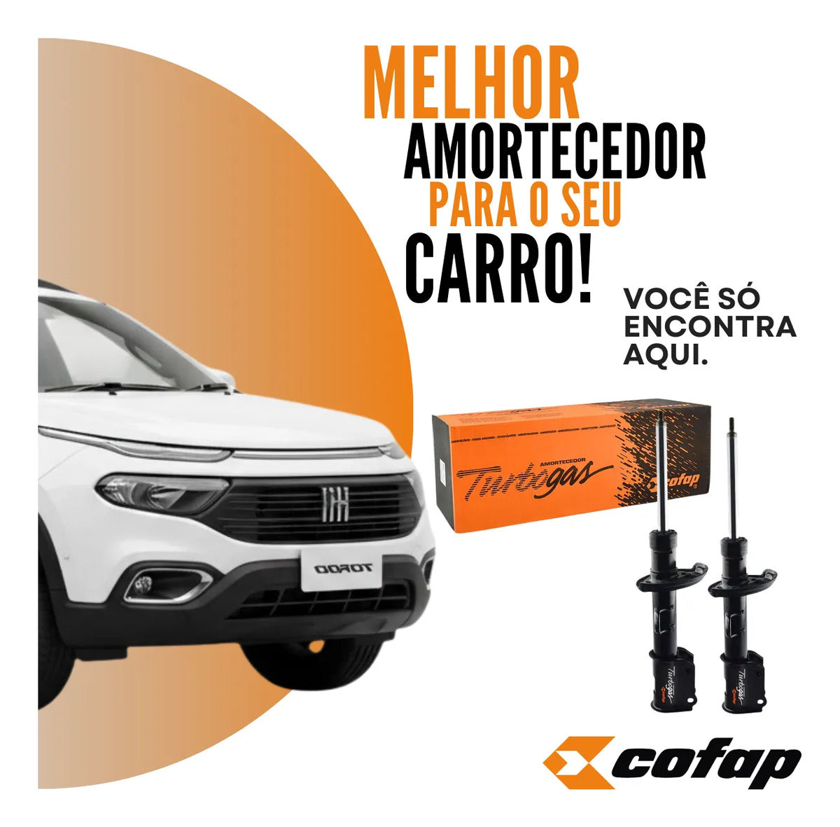 Par Amortecedor Toro 2022 A 2024 Cofap Gp33422 - Gp33423