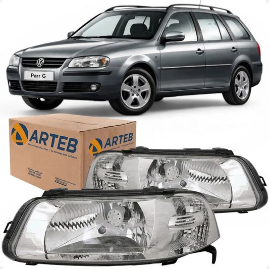 Farol Vw Saveiro Gol Parati G3 2000 A 2004 Foco Simple Arteb