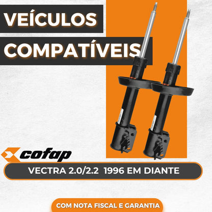 Par Amortecedor Dianteiro Gm Vectra 1996 A 2005 Cofap