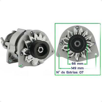 Alternador Ranger S10 Blazer Sprinter 2.5 2.8 1995 A 2006