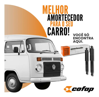 Par Amortecedor Traseiro Kombi Clipper 1978 A 1996 Cofap Sup