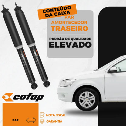 Par Amortecedor Traseiro Corsa Classic 2010 Em Diante Cofap