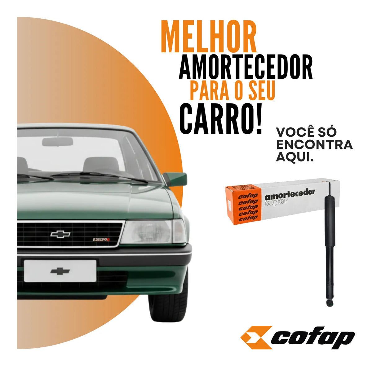 Amortecedor Traseiro Monza 1991 A 1995 1996 Original Cofap