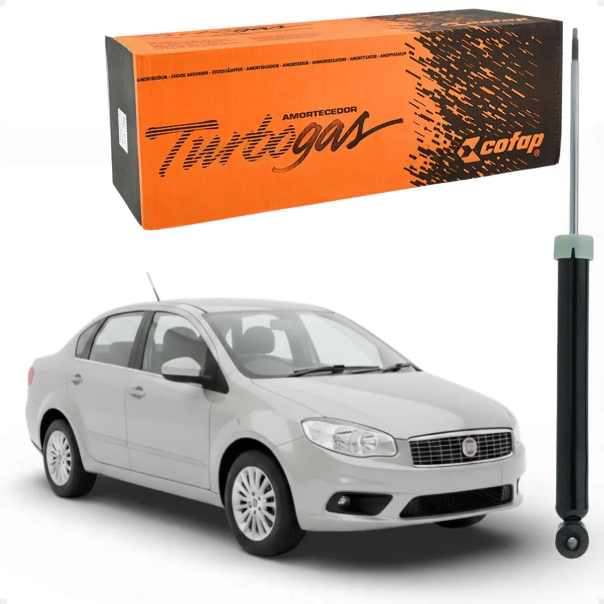 Amortecedor Traseiro Grand Siena 2013 Original Cofap