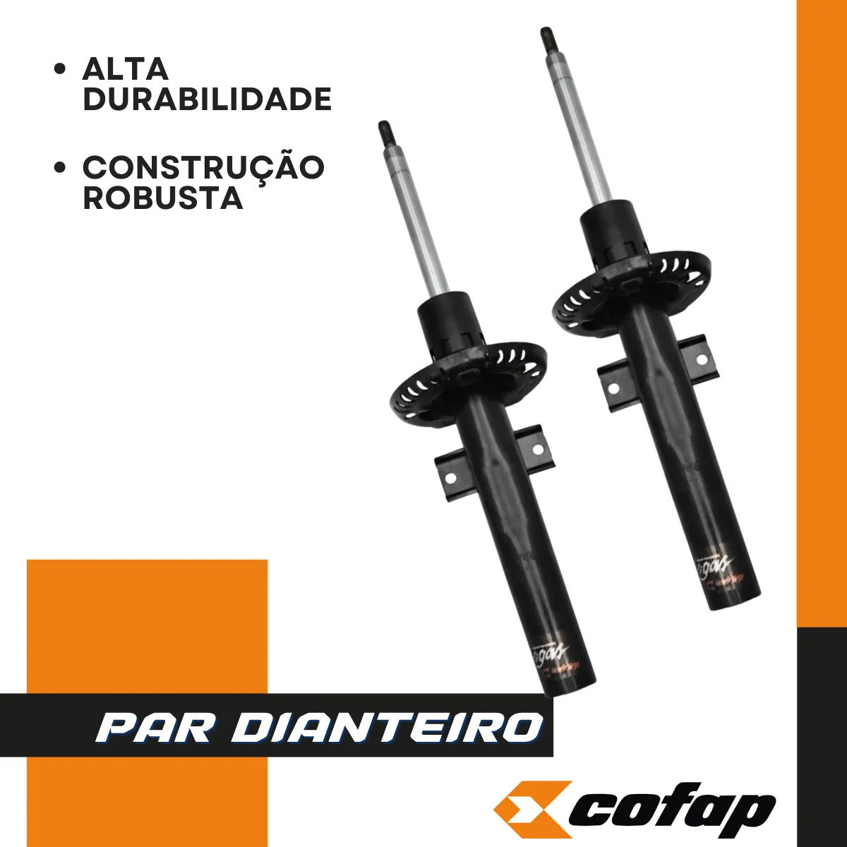 Par Amortecedor Dianteiro Saveiro Cross 2015 Em Diante Cofap