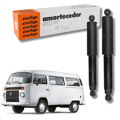 Par Amortecedor Traseiro Kombi Clipper 1978 A 1996 Cofap Sup