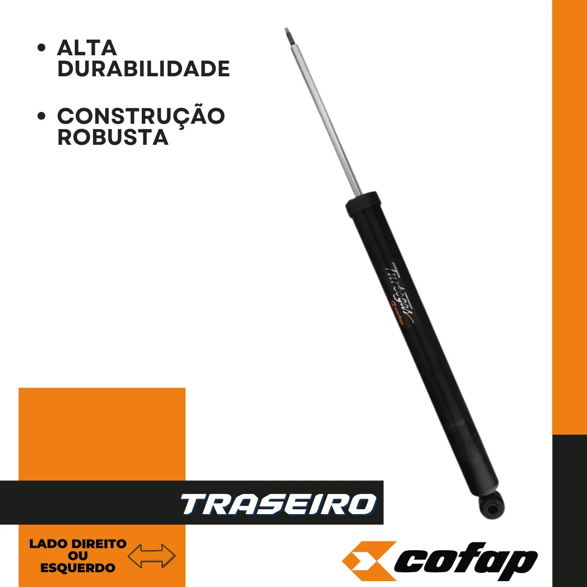 Amortecedor Traseiro Focus 2.0 2014 2015 Cofap Original