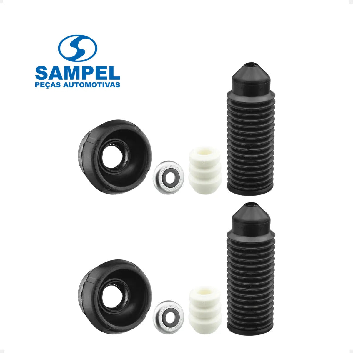 Kit 2 Amortecedor Coxin Diant Gol Voyage G5 G6 Cofap Sampel