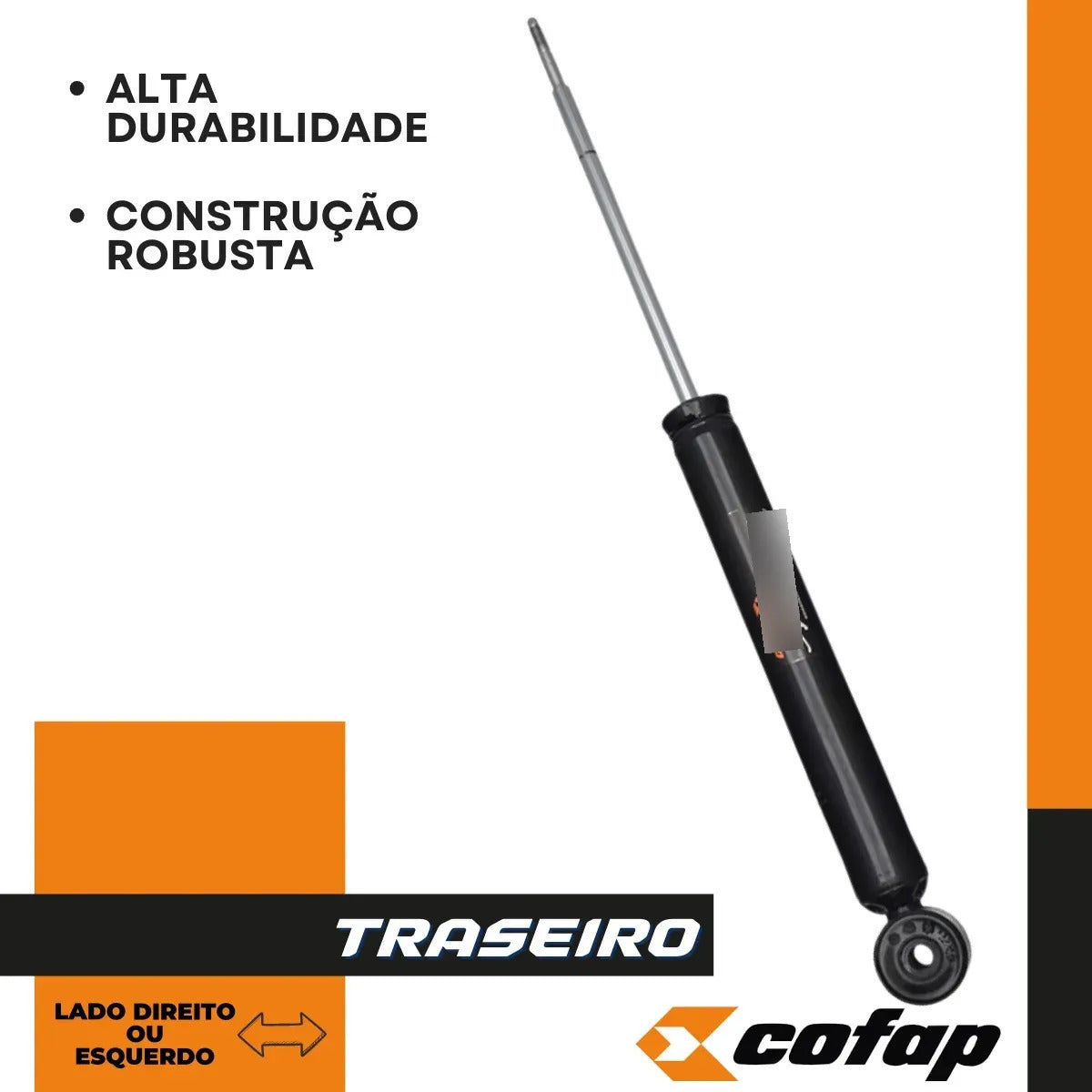 Amortecedor Traseiro Renault Symbol 2009 A 2013 Cofap