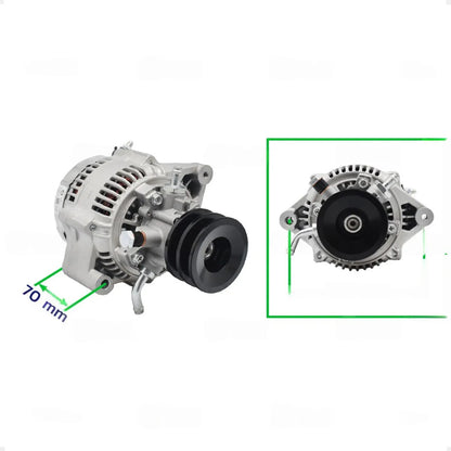 Alternador Hilux Land Cruiser 3.0 V6 2001+ 12v 100a Polia 2v