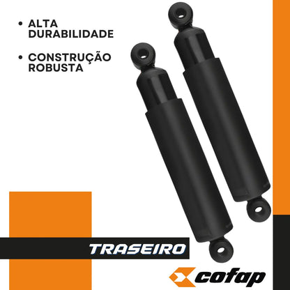 Par Amortecedor Traseiro A / C / D-20 4x2 1983 A 1992 Cofap