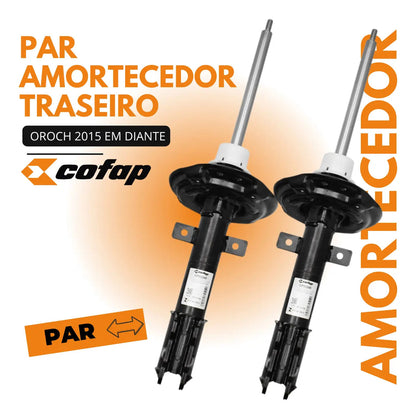 Par Amortecedor Traseiro Oroch 2015 16 17 Em Diante - Cofap