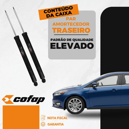Par Amortecedor Traseiro Focus 2.0 2014 2015 Cofap Original