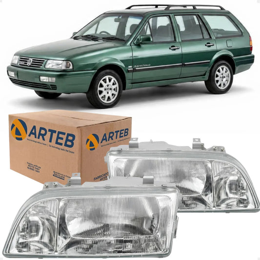 Farol Vidro Quantum Santana 1995 A 1995 Modelo Arteb