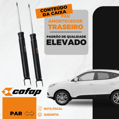 Par Amortecedor Traseiro Ix35 10/15 Cofap Gb48260