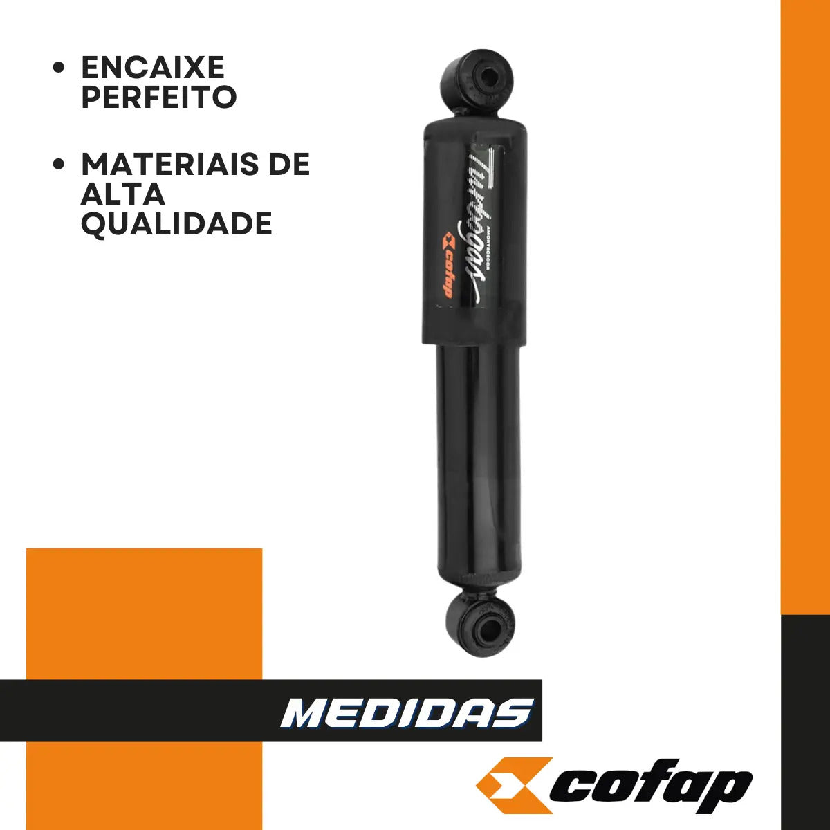 Par Amortecedor Traseiro Palio Weekend Locker Advent. Cofap