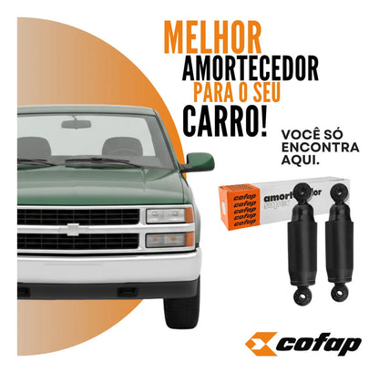Par Amortecedor Dianteiro Silverado Diesel Cofap 1997 A 2002