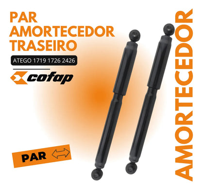 Par Amortecedor Traseiro Mb Atego 1419 1719 Cofap L.13754