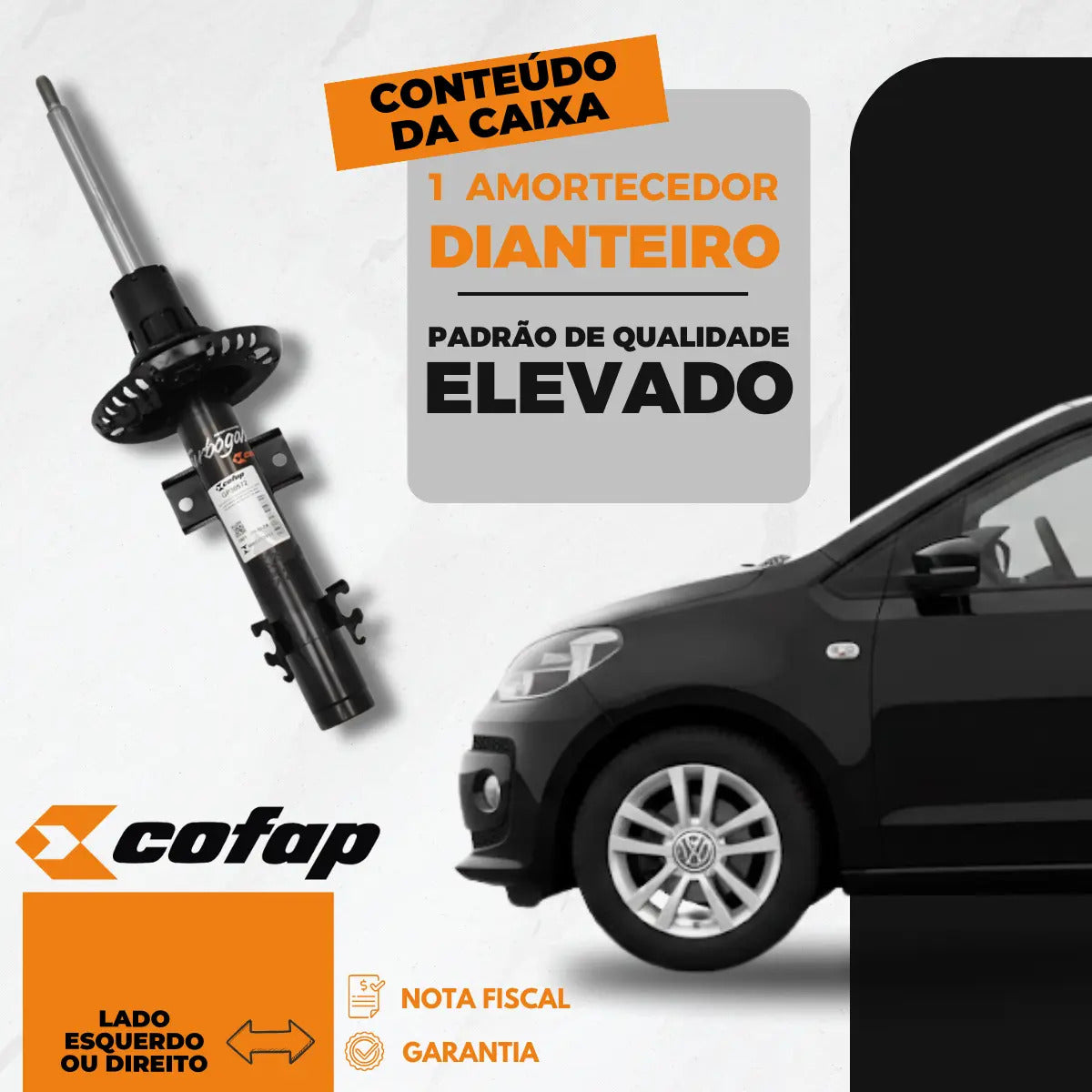 Amortecedor Dianteiro Cofap Vw Up 2014 2015 2016 2017
