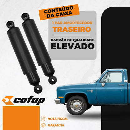 Par Amortecedor Traseiro A10 C10 D10 A20 C20 D20 Cofap
