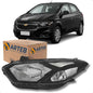 Farol Gm Onix E Prisma 2017 2018 2019 Máscara Negra Arteb