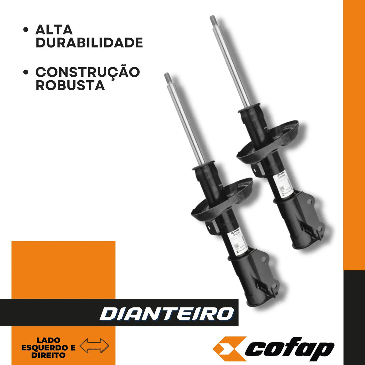 Amortecedor Dianteiro Cruze 11-16 Cofap Gp32959 Gp32960