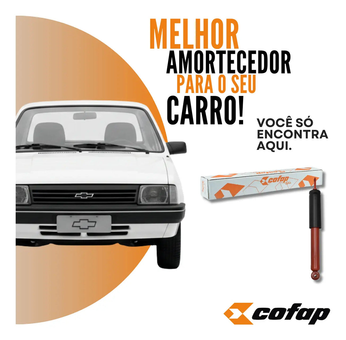 Amortecedor Dianteiro Chevette Original Cofap Novo