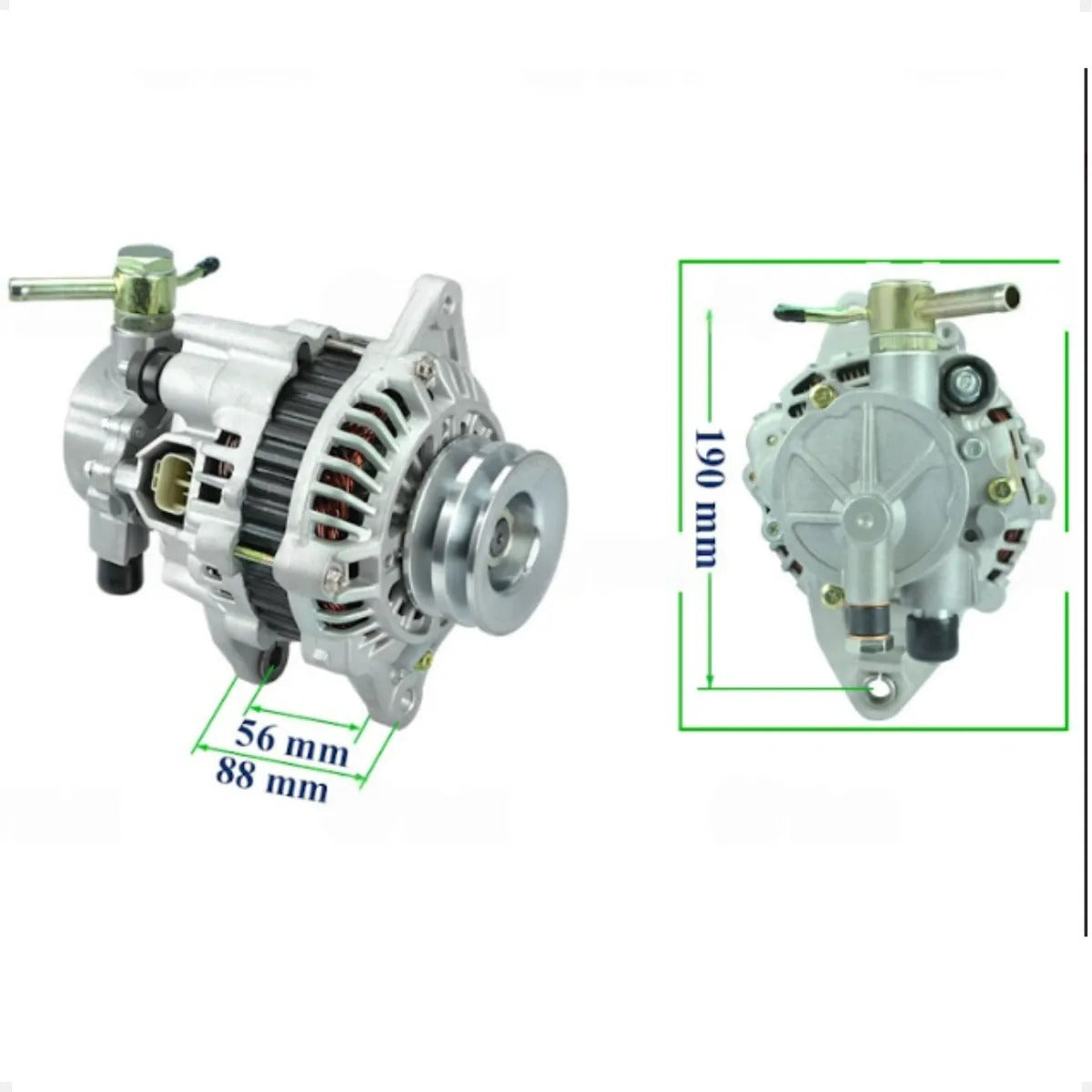 Alternador Euro Ep-70011 Carro/caminhonete/pajero 12v 90a