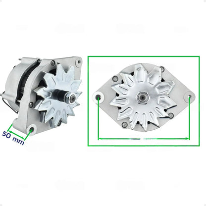 Alternador Thermo King 12v 65a Sem Polia Completo