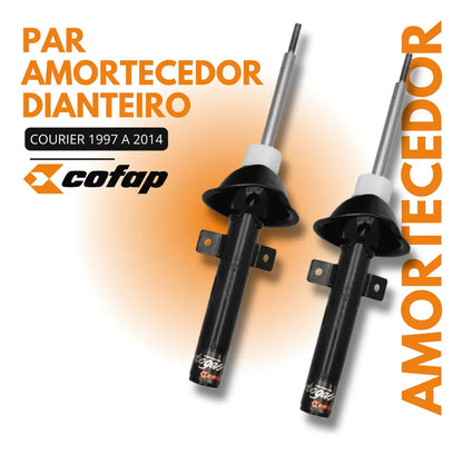 Par Amortecedor Dianteiro Courier 2001 2002 Original Cofap