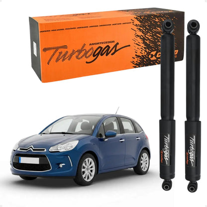 Par Amortecedor Traseiro Citroen C3 2003 A 2012 Origin Cofap