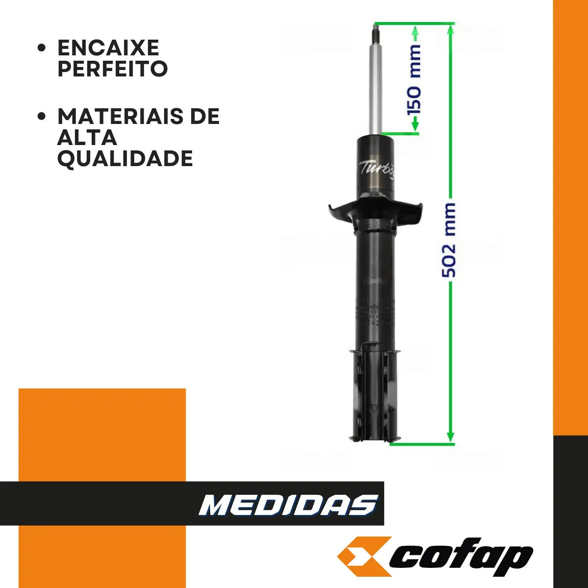 Par Amortecedor Dianteiro Renault Kwid Cofap