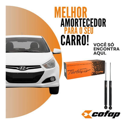 Par Amortecedor Traseiro Cofap Hb20s 2012 Em Diante Gb48246