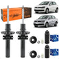 Kit 2 Amortecedor Coxin Diant Gol Voyage G5 G6 Cofap Sampel