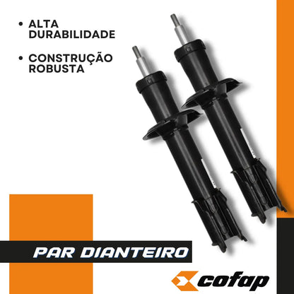 Par Amortecedor Dianteiro Cofap Fiorino Longa 1991 A 2013