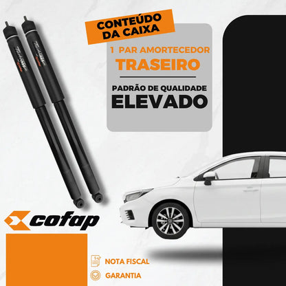 Par Amortecedor Traseira City 2023 A 2025 Cofap