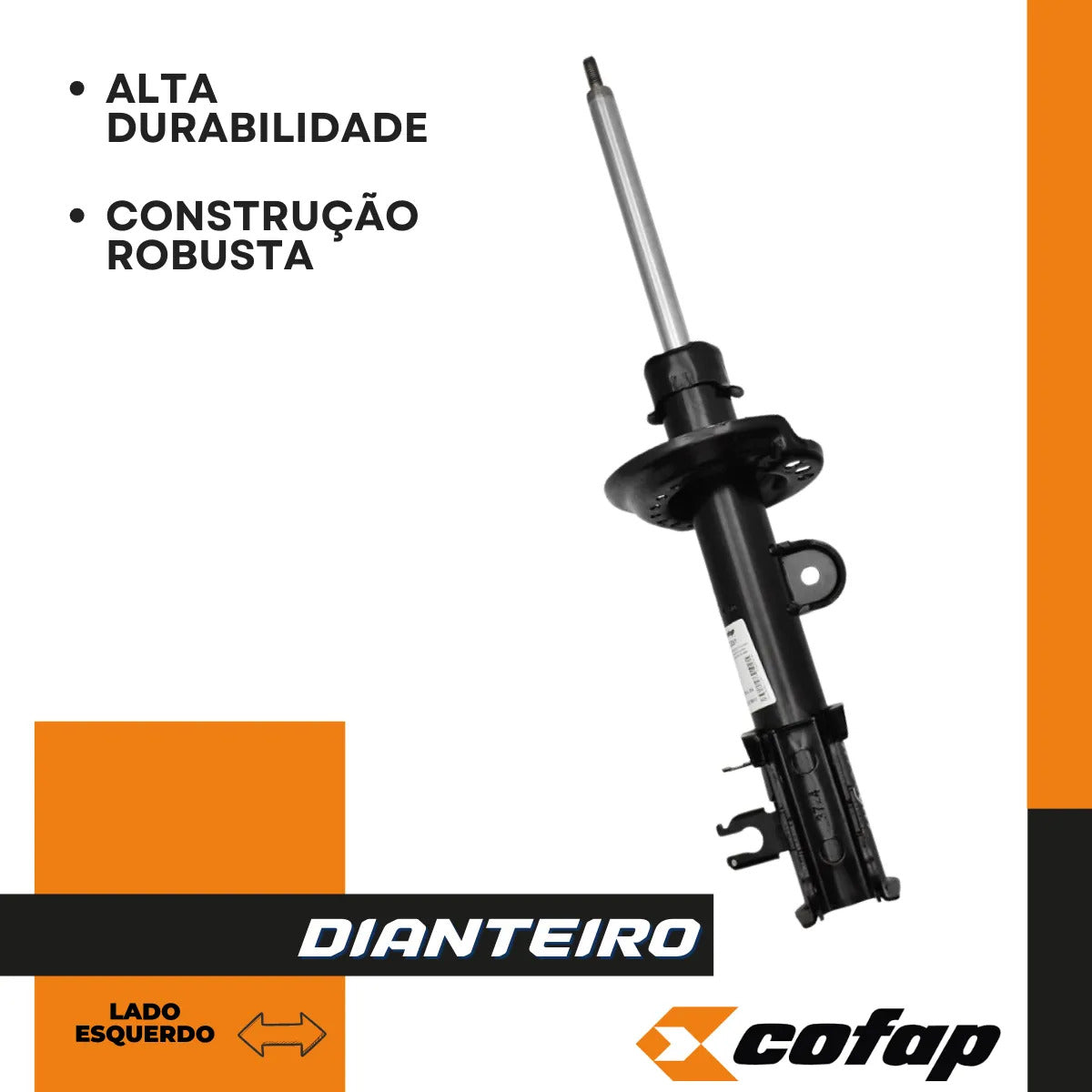Amortecedor Dianteiro Esquerdo Toro 2.0 Flex/diesel Cofap