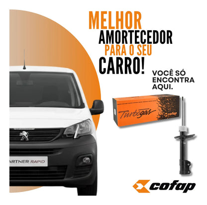 Amortecedor Dianteiro Esquerdo Rapid 1.4 23 Cofap Gp33001