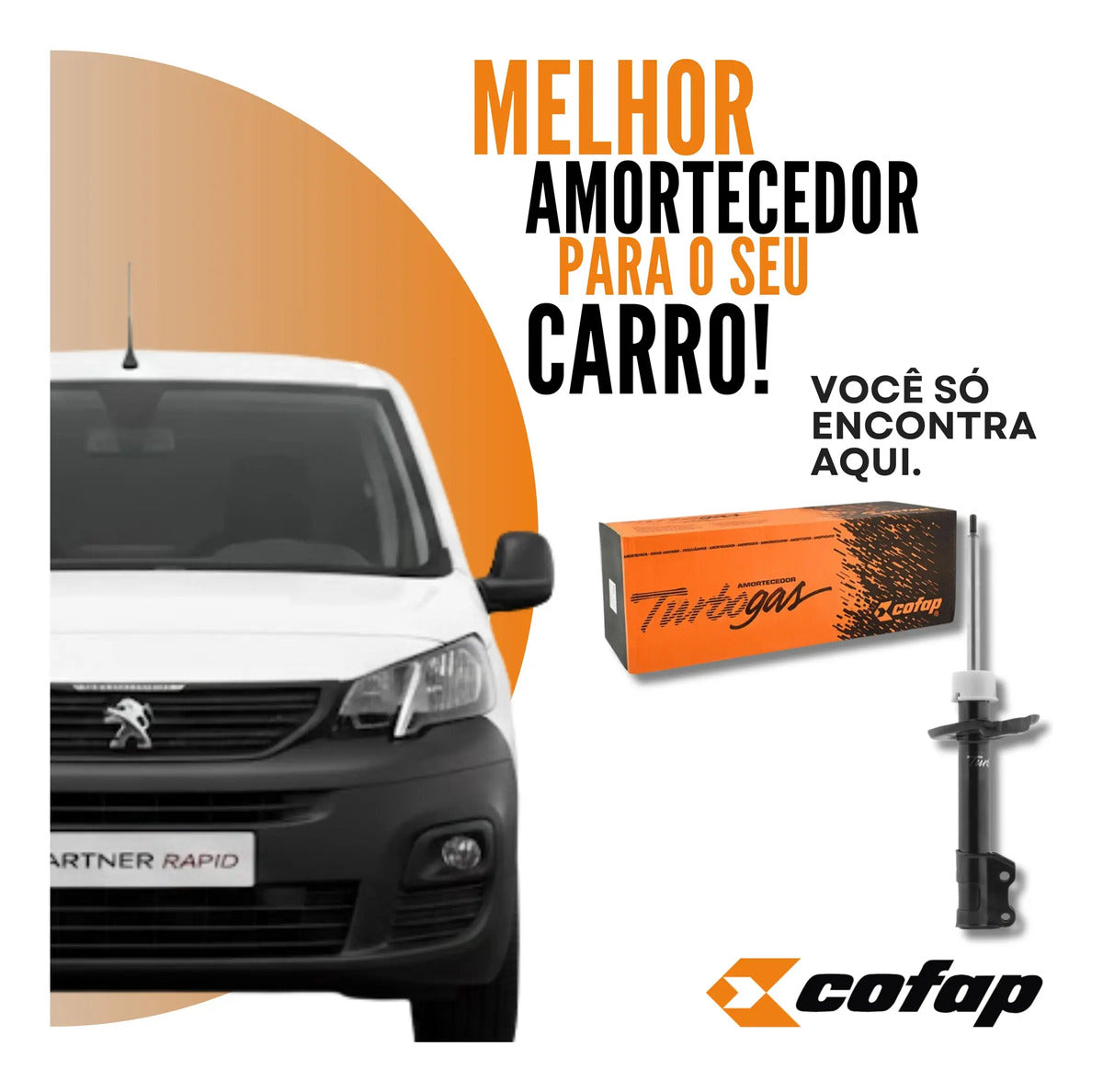 Amortecedor Dianteiro Esquerdo Fiorino 1.4 13 Cofap Gp33001