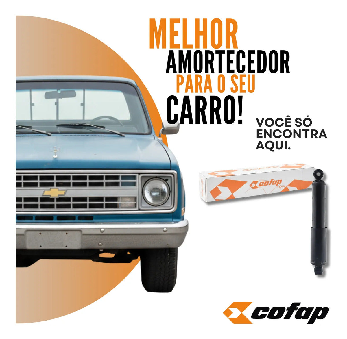 Amortecedor Dian A10 C10 D10 1981/88 A/c/d20 1983/92 - Cofap
