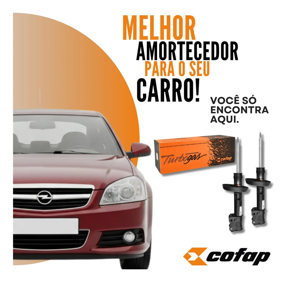 Par Amortecedor Dianteiro Vectra 06 11 Cofap Gp32605 Gp32606