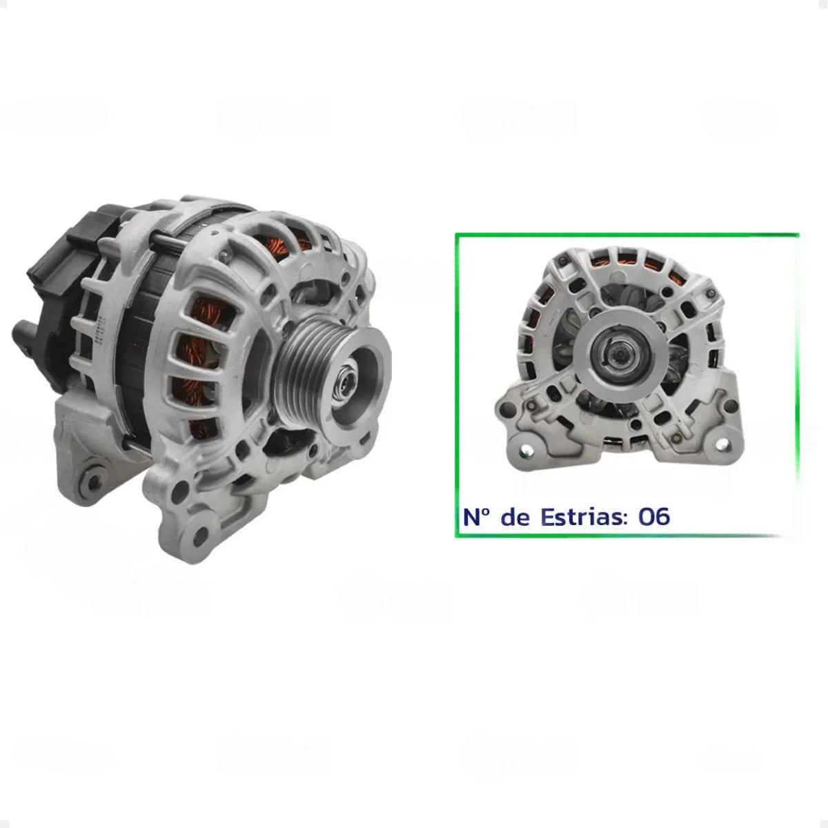 Alternador Up 1.0 2014 A 2021 12v 90a Completo Valeo