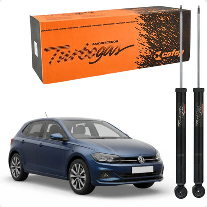 Par Amortecedor Traseiro Polo 1.0 Mpi Track Cofap