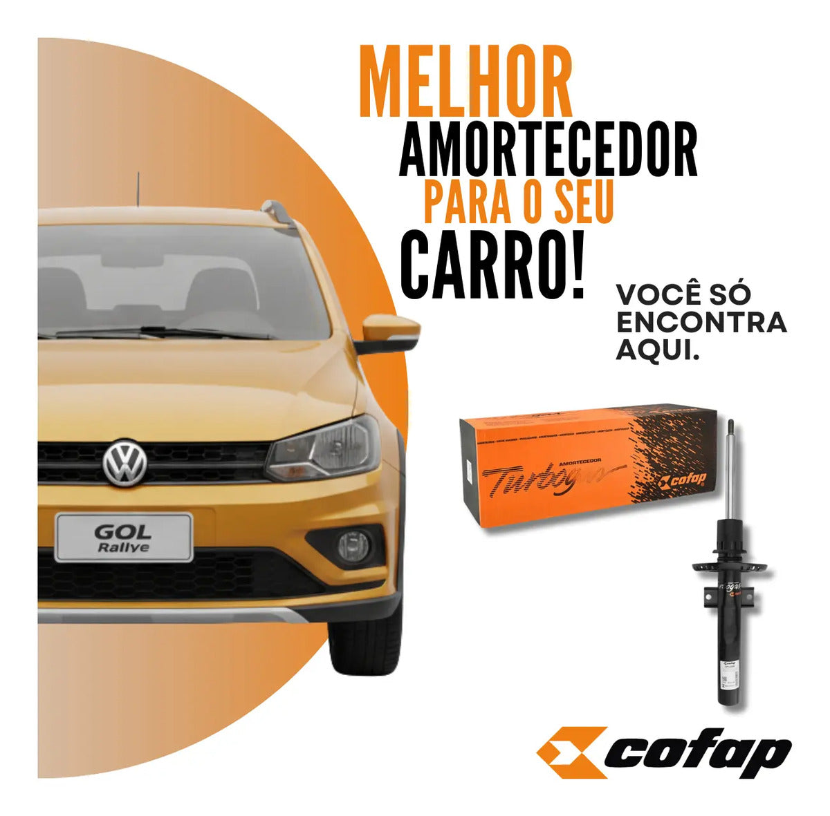 Amortecedor Dianteiro Gol G5 Rallye 2011 Cofap Original