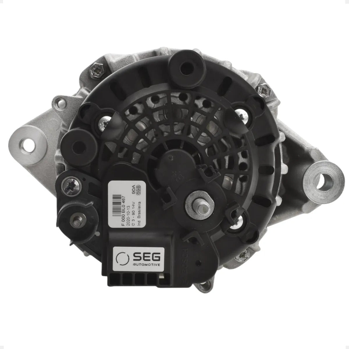 Alternador Cargo 1119c 816c Isb4.5 12v 90a Com Polia 8pk