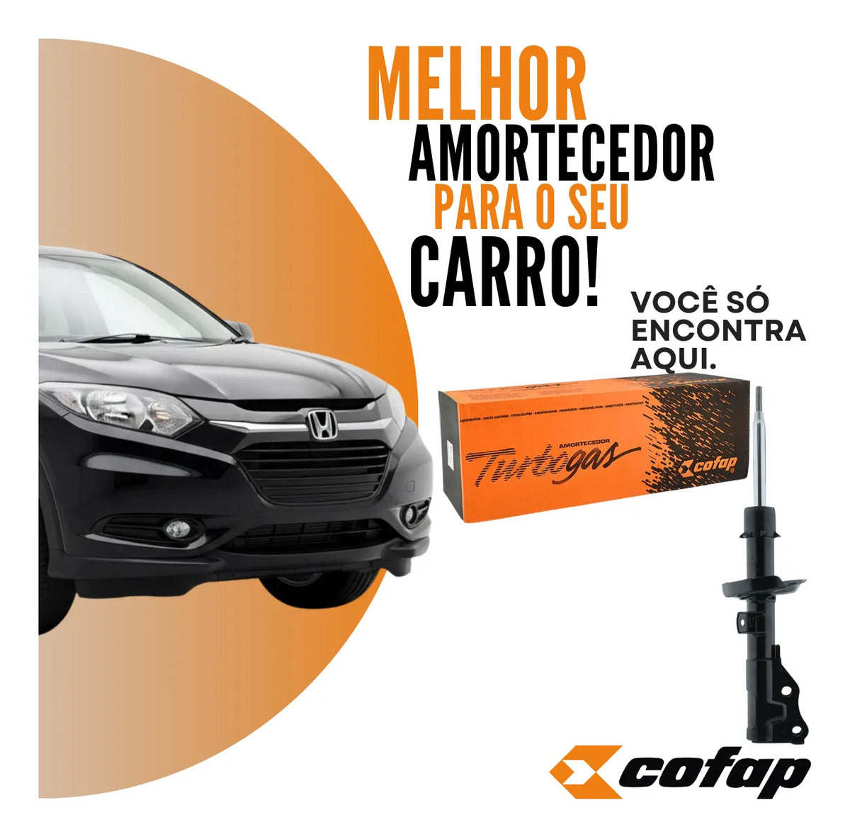 Amortecedor Dianteiro Esquerdo - Cofap - Gp33285