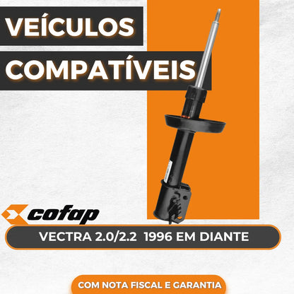 Amortecedor Esquerdo Dianteiro Gm Vectra 1996 A 2005 Cofap