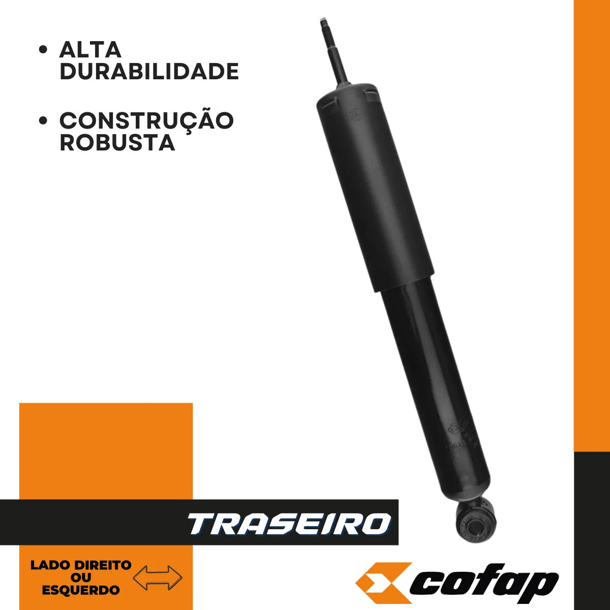 Amortecedor Traseiro F1000 1979 A 1990 Cofap