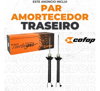 Par Amortecedor Traseiro Ford Ka 1.0 1.3 1.6 1997/2007 Cofap